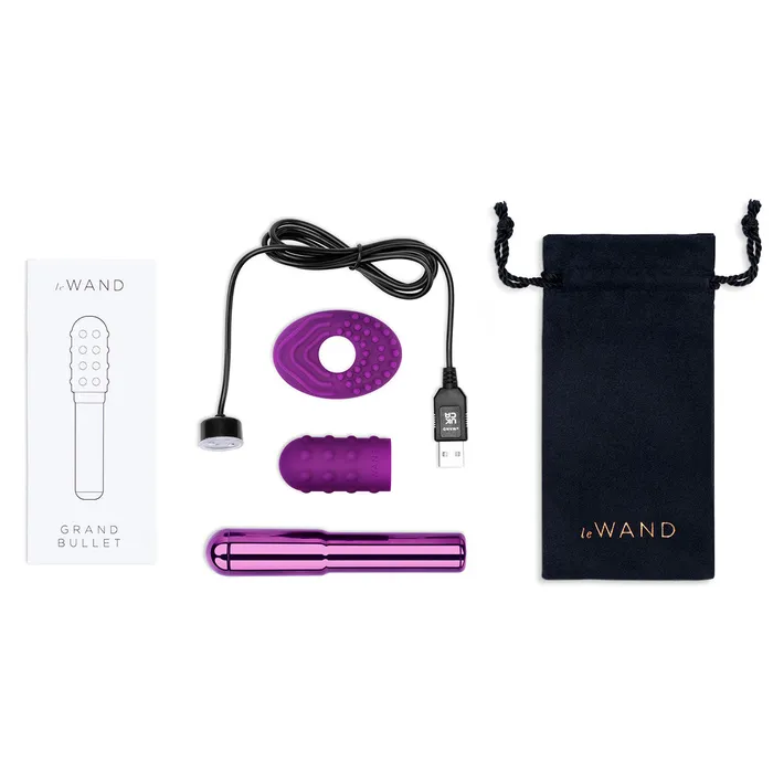 Le Wand Female Sex Toys Le Wand Chrome Grand Bullet
