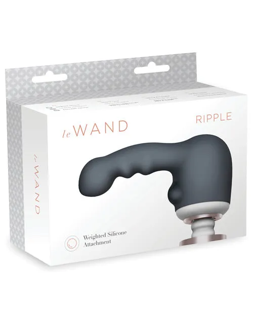 Le Wand Ripple Weighted Silicone Attachment Cotr INC Female Sex Toys