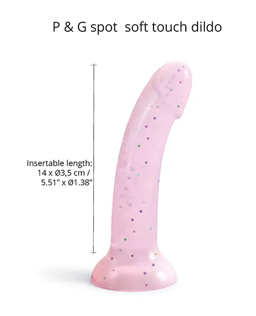 Lovely Planet Dildos Curved Suction Cup Pink