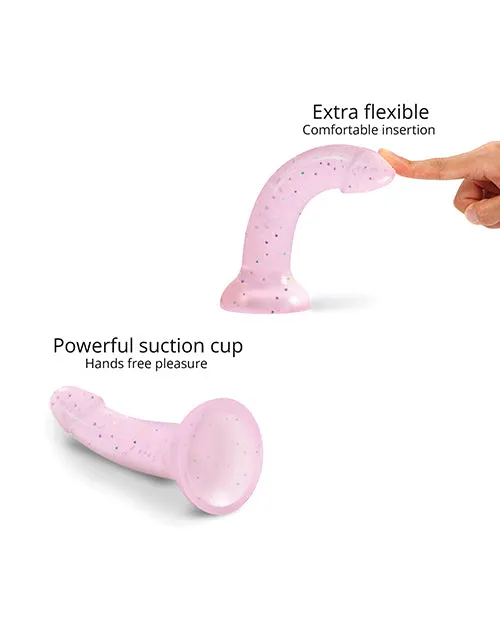 Lovely Planet Dildos Curved Suction Cup Pink