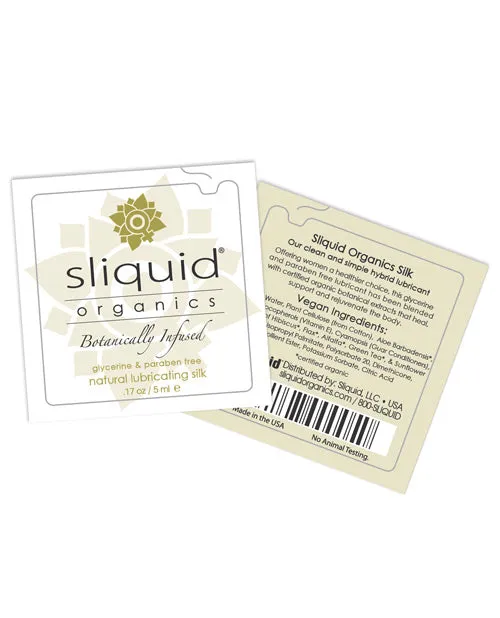 Lubricants Sliquid LLC Sliquid Organics Silk Lubricant Pillow Lubricants Sliquid LLC Sliquid Organics Silk Lubricant Pillow