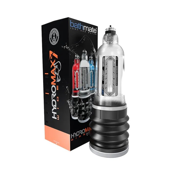 Male Sex Toys Nalpac Bathmate Hydromax7 Wide Boy Clear Penis Pump