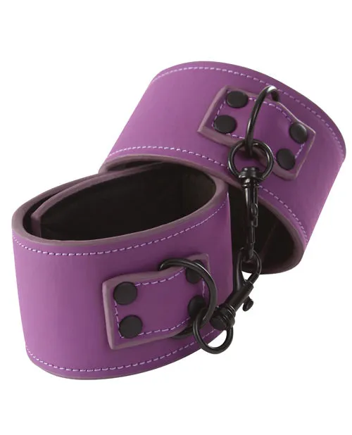 Ns Novelties INC Restraints Lust Bondage Wrist Cuffs Purple Ns Novelties INC Restraints Lust Bondage Wrist Cuffs Purple