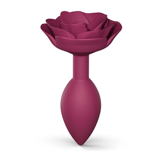 Open Roses Silicone Butt Plug Love to Love Anal
