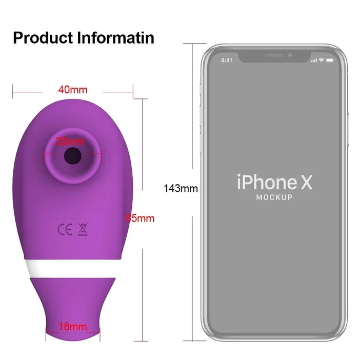 PMR Male Sex Toys Clitoris Stimulator with Vacuum Technology