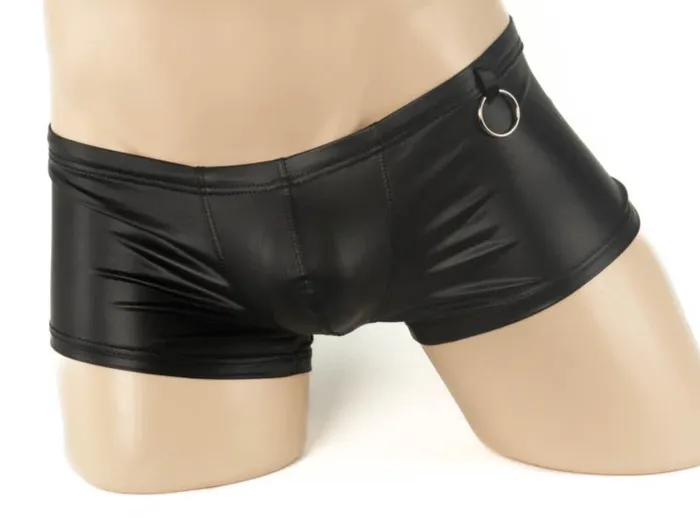 Poison Rose Mens Wetlook Boxer With Ring M Poison Rose Male Sex Toys