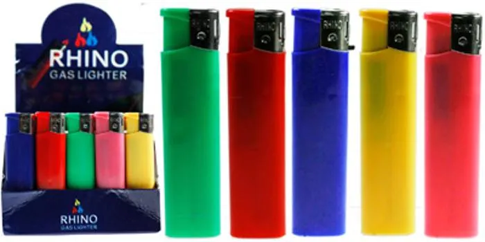 Rhino Colour Gas Lighter Rhino Vibrators