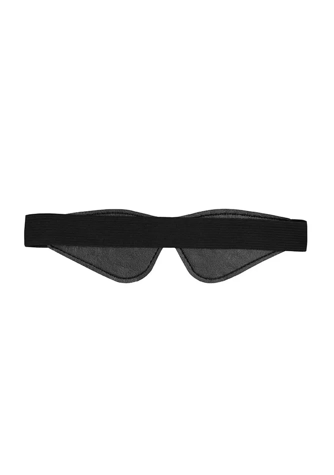 Shots America Anal Luxury Eye Mask Black