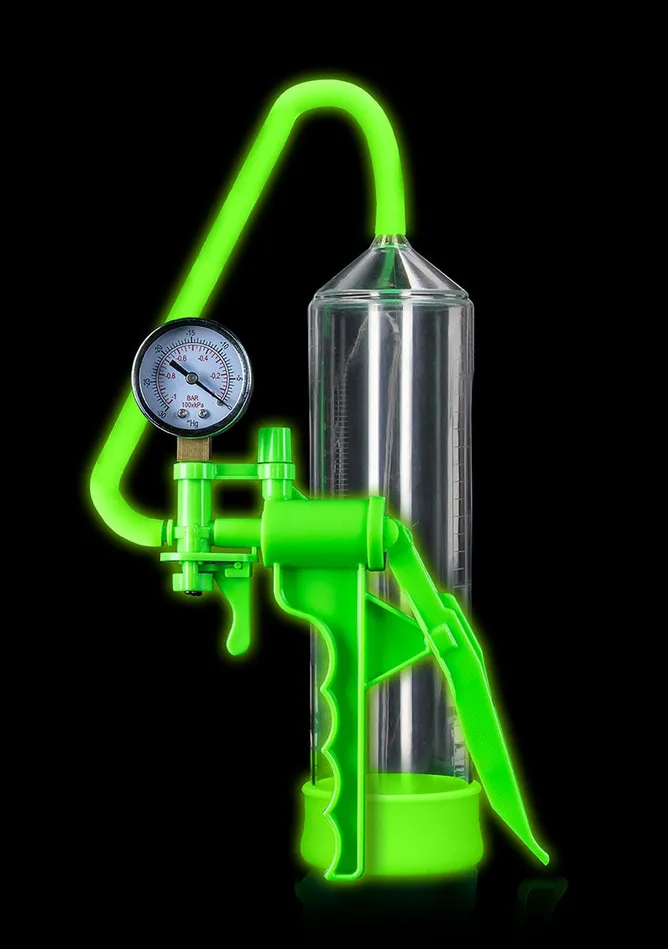 Shots America Elite Beginner Pump Glow In The Dark Female Sex Toys