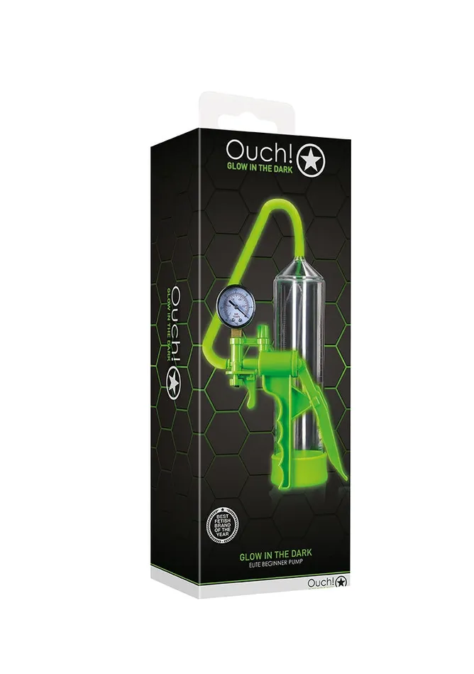 Shots America Elite Beginner Pump Glow In The Dark Female Sex Toys