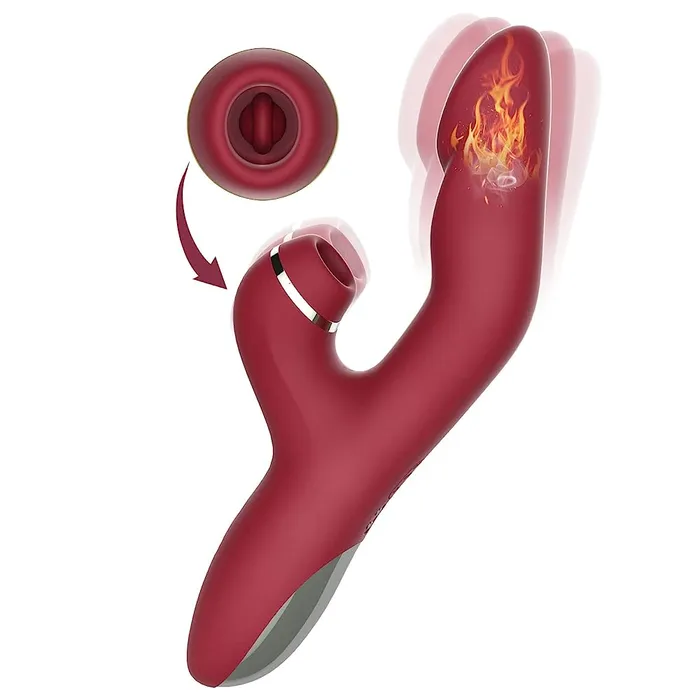 Sohimi Female Sex Toys GANJ 3 in 1 Stimulation Rabbit Vibrator with Heating Sohimi Female Sex Toys GANJ 3 in 1 Stimulation Rabbit Vibrator with Heating