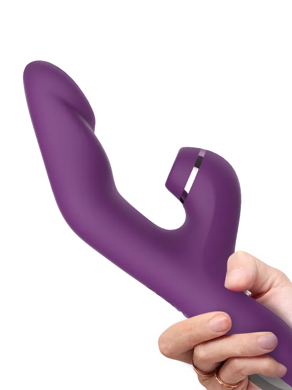 Sohimi Female Sex Toys GANJ 3 in 1 Stimulation Rabbit Vibrator with Heating