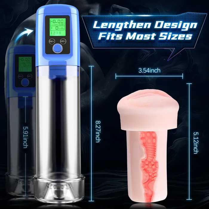 Sohimi P5 Sohimi 3 in 1 Penis Enlargement Pump Male Sex Toys