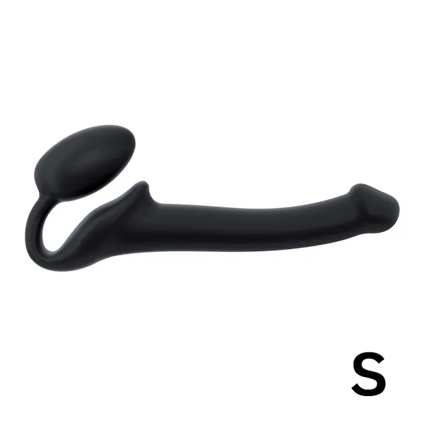 Strap On Me Female Sex Toys STRAPONME Silicone Bendable StrapOn Size S Black Strap On Me Female Sex Toys STRAPONME Silicone Bendable StrapOn Size S Black
