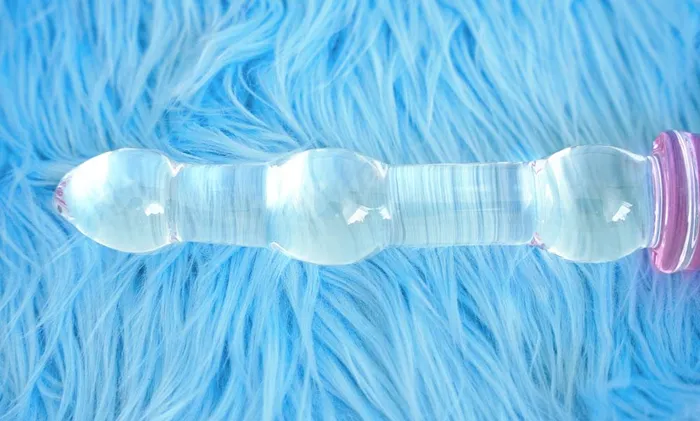 The Kinky Peach Dildos Cat Paw Glass Dildo