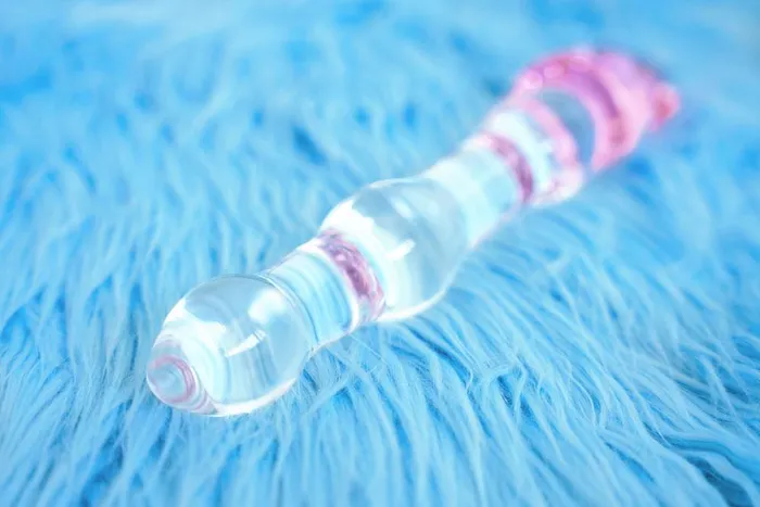 The Kinky Peach Dildos Cat Paw Glass Dildo