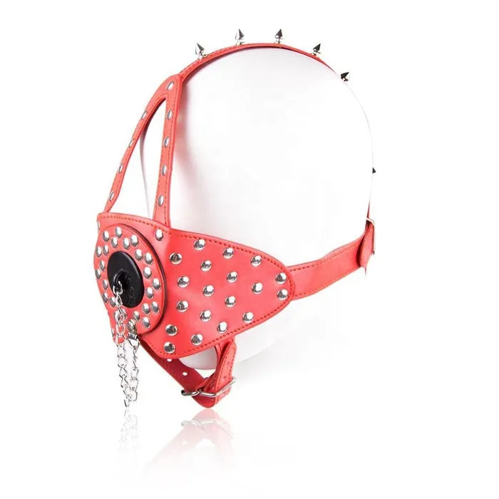 The Kinky Peach Plug My Hole Head Harness Gag Female Sex Toys