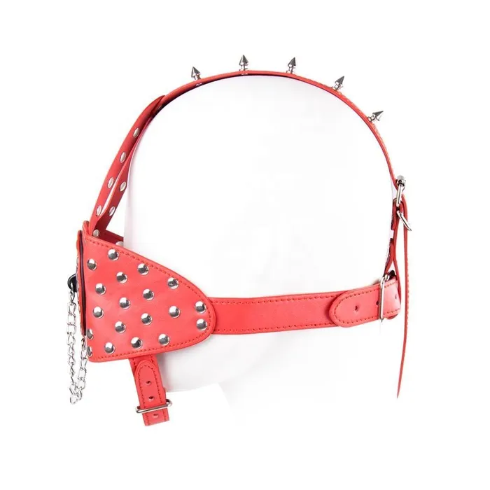 The Kinky Peach Plug My Hole Head Harness Gag Female Sex Toys