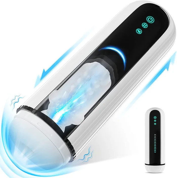 Thrusting Vibrating Masturbator with Bullet Vibrator Sohimi Female Sex Toys Thrusting Vibrating Masturbator with Bullet Vibrator Sohimi Female Sex Toys