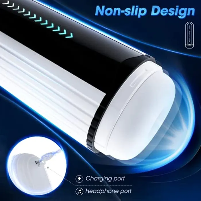 Thrusting Vibrating Masturbator with Bullet Vibrator Sohimi Female Sex Toys