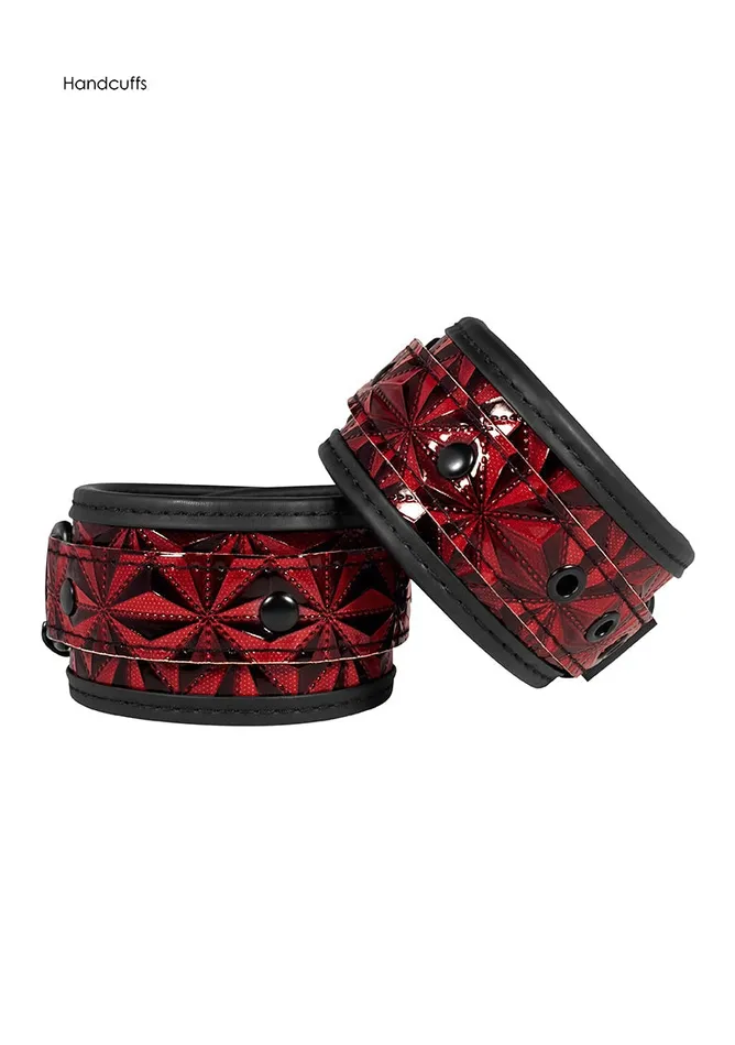 Vibrators Shots America Luxury Hogtie Burgundy