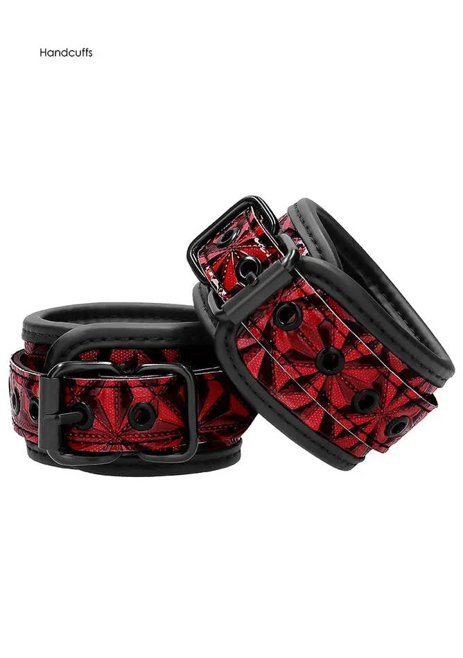 Vibrators Shots America Luxury Hogtie Burgundy