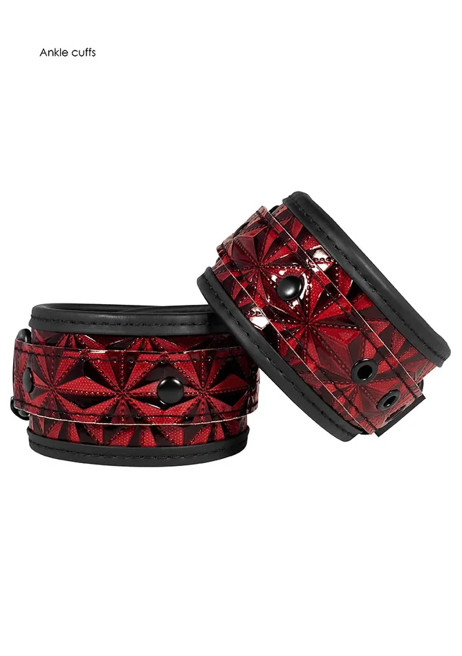 Vibrators Shots America Luxury Hogtie Burgundy