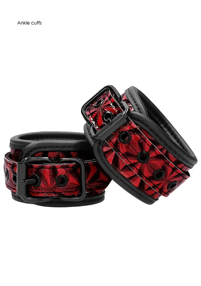 Vibrators Shots America Luxury Hogtie Burgundy