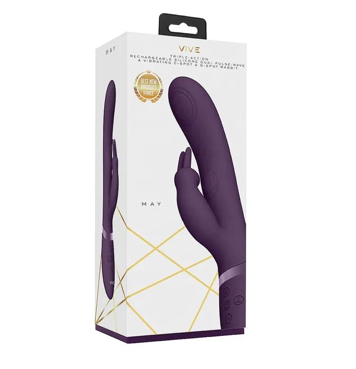 Vive May DualPulse Rabbit Vibrator Vive Vibrators Vive May DualPulse Rabbit Vibrator Vive Vibrators