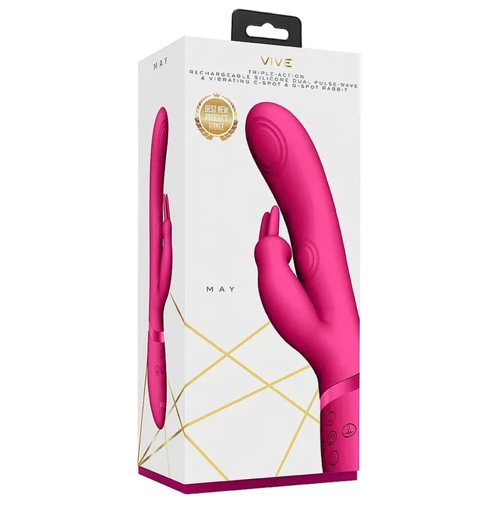 Vive May DualPulse Rabbit Vibrator Vive Vibrators Vive May DualPulse Rabbit Vibrator Vive Vibrators